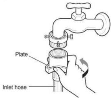 Plate Inlet hose
