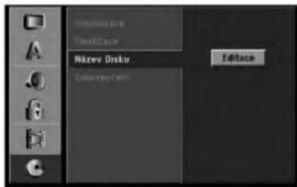Presets Presets Název Disku Editace