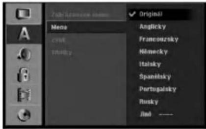 Zab#120000 Menu cink trunky Original Anglicky Francouszky Hömecky Italsky Spanielsky Portogalsky Rusky Jinó ----