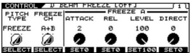 ROLAND VG-99 - Holding Sounds for Extended Periods (FREEZE) - 2