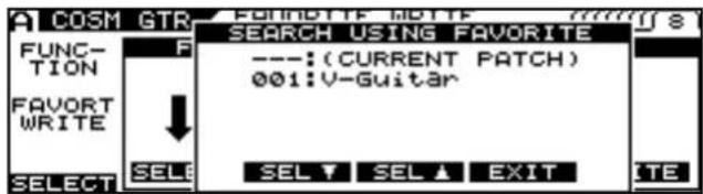 ROLAND VG-99 - MEMO - 1