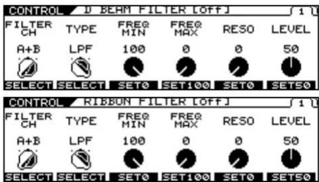 ROLAND VG-99 - Press [CONTROL ASSIGN] - 2