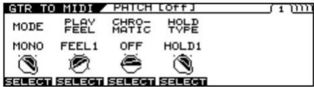 ROLAND VG-99 - Press PAGE [] to display Page 1. - 1