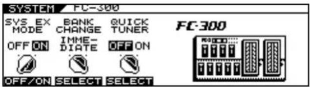ROLAND VG-99 - Press [F5] (FC-300). - 1