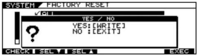 ROLAND VG-99 - Restoring the VG-99 to its Original Factory Condition (FACTORY RESET) - 3