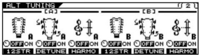 ROLAND VG-99 - Setting DETUNE - 1