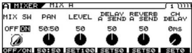 ROLAND VG-99 - Setting the Volume and Panning for Each Channel - 1