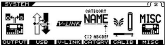 ROLAND VG-99 - Press PAGE [] to display Page 2. - 1