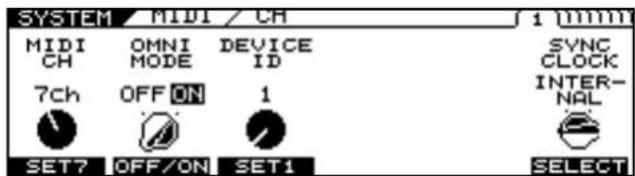 ROLAND VG-99 - Syncing to the MIDI CLOCK from an External Device - 1