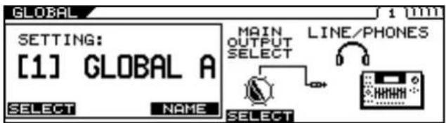 ROLAND VG-99 - Selecting the Settings - 1