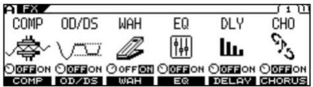 ROLAND VG-99 - Customizing Pedal Wah - 1