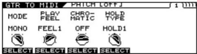 ROLAND VG-99 - Press PAGE [] to display Page 1. - 1