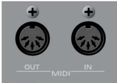 ROLAND VG-99 - About MIDI Connectors - 1