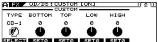 ROLAND VG-99 - Customizing the Overdrive/ Distortion - 3
