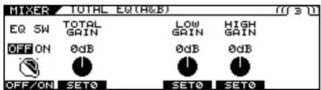 ROLAND VG-99 - Adjusting the Overall Patch Tone (TOTAL EQ) - 1