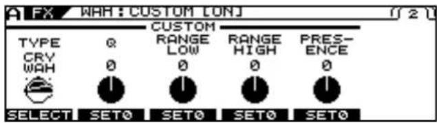 ROLAND VG-99 - Customizing Pedal Wah - 3