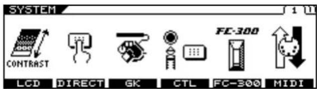 ROLAND VG-99 - Press PAGE [] to display Page 1. - 1