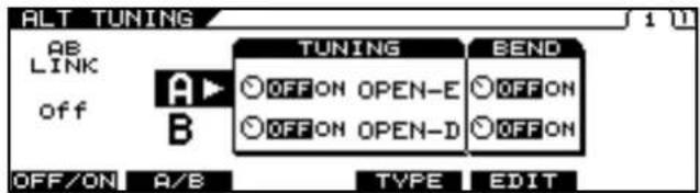 ROLAND VG-99 - Press PAGE [] to display Page 1. - 1