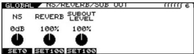 ROLAND VG-99 - Controlling the Overall Effect of the Noise Suppressor (Total NS) - 1