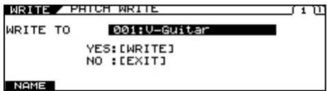 ROLAND VG-99 - Copying the Current Patch to a Different Patch (PATCH COPY) - 1