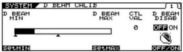 ROLAND VG-99 - Disabling the D Beam (DISABLE) - 1