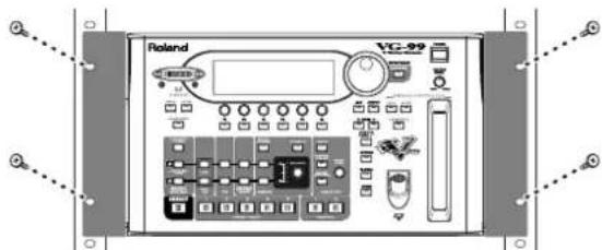 ROLAND VG-99 - Using the VG-99 Mounted in a Rack - 3
