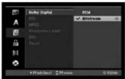 Dolby Digital PCM Bitstream HVDC VHDC VHDL VHDL 4 Prefecturi P frozen 0 Výdor