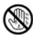ROLAND RD-300GX - Do not connect or disconnect the AC adaptor with wet hands - 1