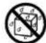 ROLAND RD-300GX - Do not insert foreign objects - 2