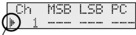 ROLAND RD-300GX - Editing a Value - 1