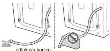 odtoková hadica
