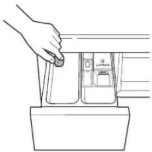 LG F104A8JDS2 - Přidávání změkčovače vody - 1