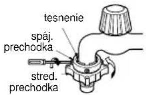 tesnenie spáj. prechodka stred. prechodka