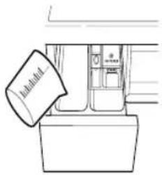 LG F84J6TG0W - Add cleaning products and/or detergent and softener. - 1