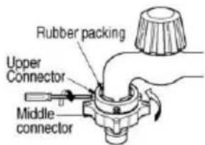 Rubber packing Upper Connector Middle connector