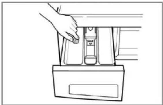 LG F5292LD - Adding water softener - 1