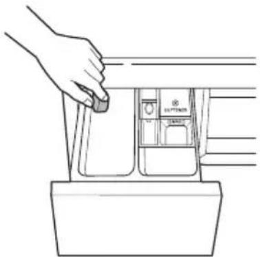 LG F104J6JY0W - Přidávání změkčovače vody - 1