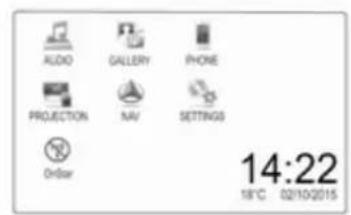 ALDO GALLERY PHONE PROJECTION NAV SETTINGS Order 14:22 18℃ 02/10/2015