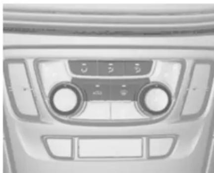 OPEL Mokka (2019) - Συστήματα κλιματισμού Σύστημα θέρμανσης και εξαερισμού - 1
