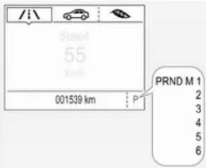 /i\ Speed 55 km/h 001539 km P PRND M 1 2 3 4 5 6