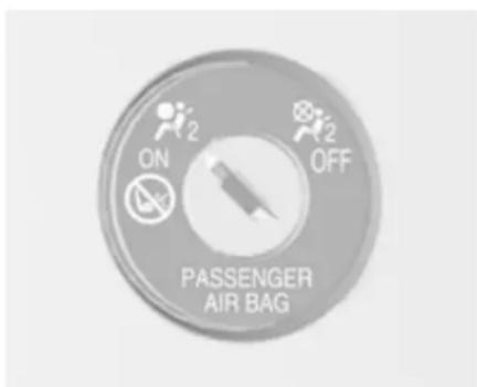 ON 2 OFF PASSENGER AIR BAG