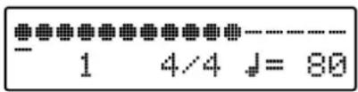 1 4/4 J= 80
