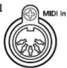 ROLAND MT-90S - ■ Connectors - 1
