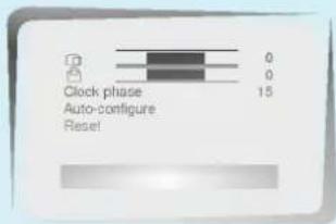 Clock phase Auto-configure Reset