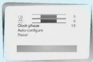 Clock phase Auto-configure Reset