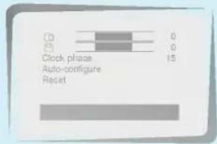 Clock phase Auto-configure Reset