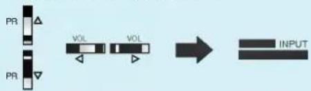 PR VOL VOL PR INPUT