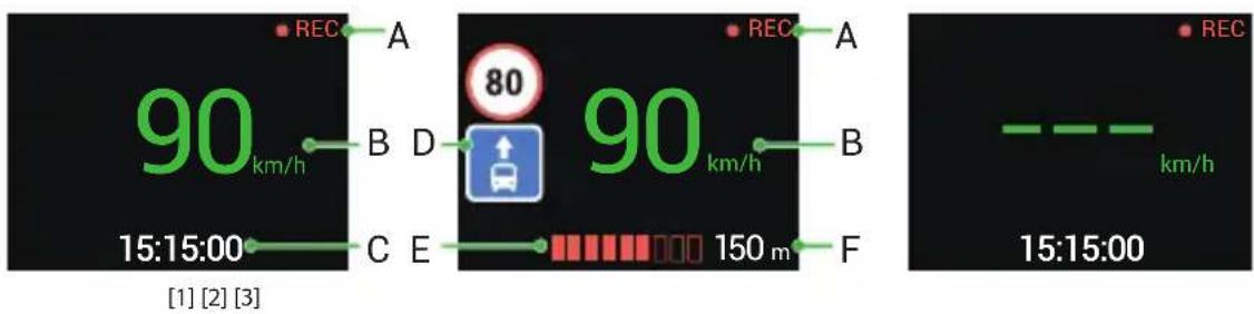Navitel R300 GPS - Digitaalne kiirus ja kaamera info - 1