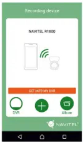 Recording device NAVITEL R1000 GET INTO MY DVR DVR + Album NAVITEL®
