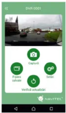 DVR 0001 Captură Fisiere salvate Setări Verifică actualizări NAVITEL®